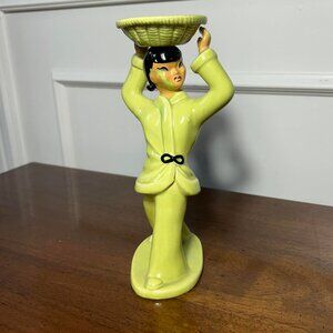 California pottery - MCM Asian figurine